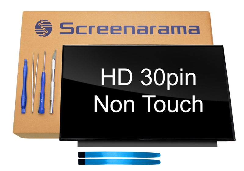 SCREENARAMA New Screen Replacement for HP 14-DK1003DX 9XM12UA, HD 1366x768, Glossy, LCD LED Display with Tools - Image 1